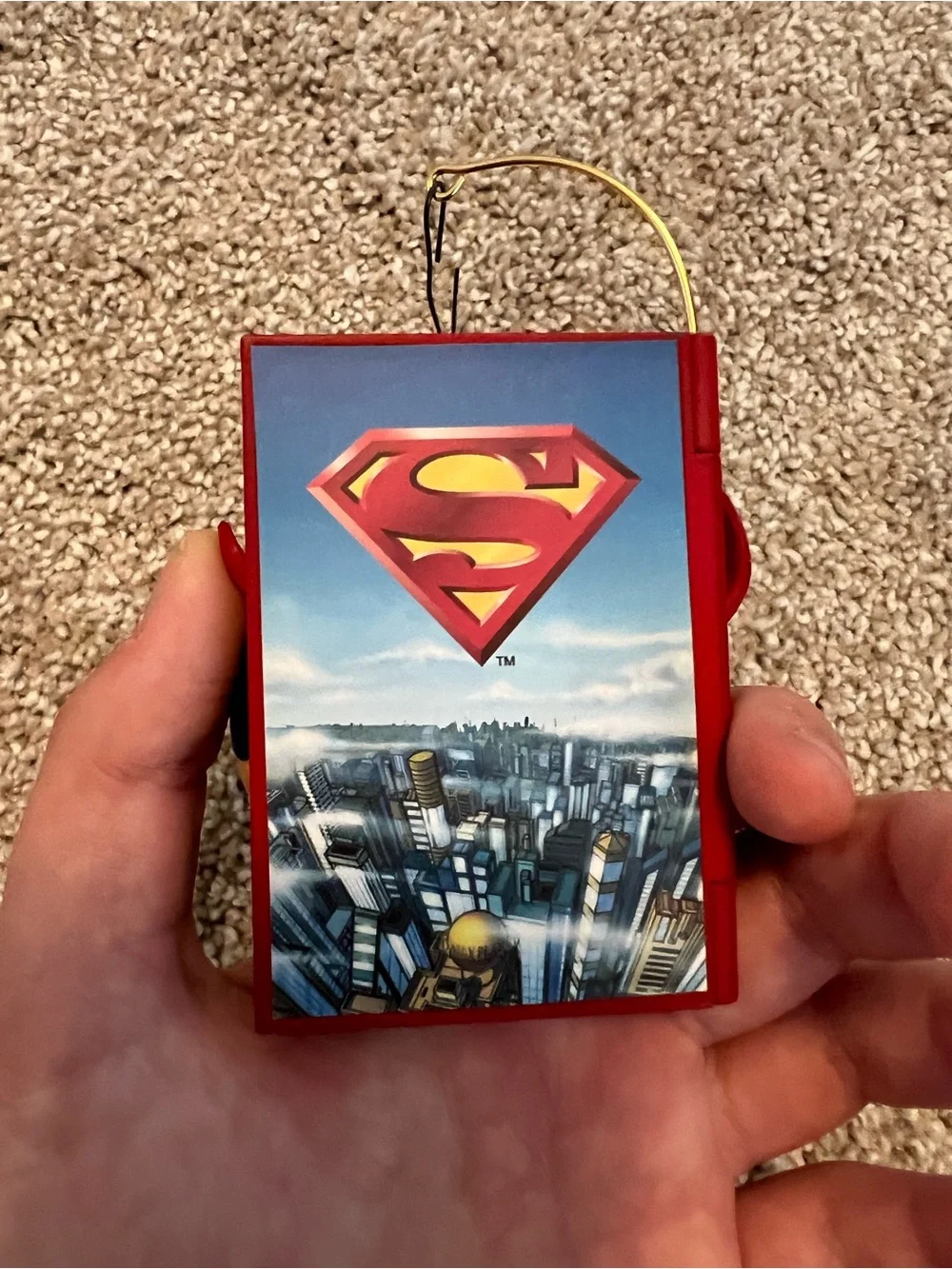 Hallmark Superman Quick-Change Artist and Comic Book Heroes Ornaments
